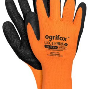 Handske - ORANGE VINTERHANDSKE