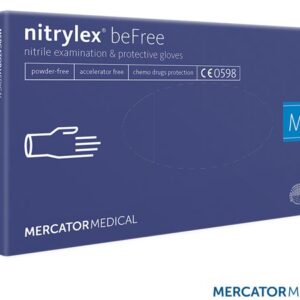Handske - BLÅ NITRIL 100 Stk.