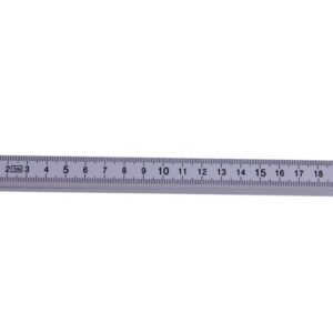 Plastik tommestok – 1 m