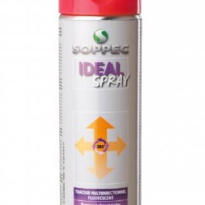 Spray fluor. Ideel 500ml rød,12M