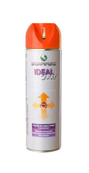 Spray fluor. Ideel 500 ml orange, 12M