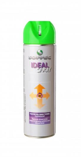 Spray fluor. Ideel 500 ml grøn, 12M