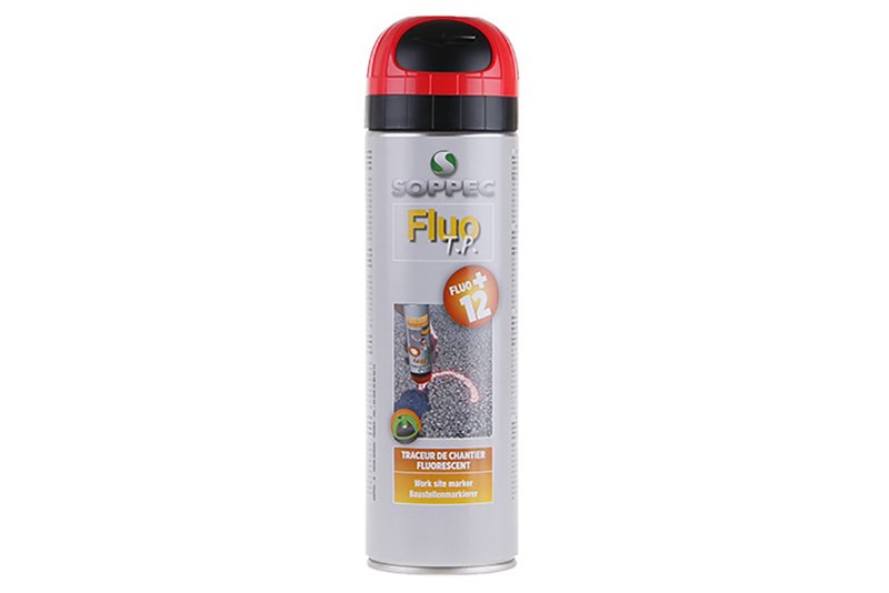 Spray fluorescerende FLUO 500ml rød, 12M