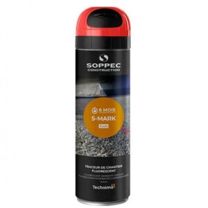 Spray fluorescerende S-MARK 500ml rød, 6M