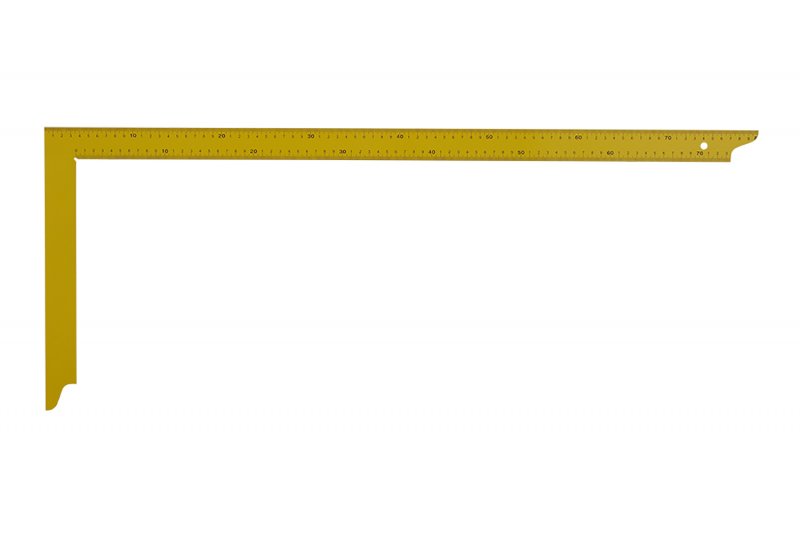 Tømrervinkel 800 × 320 mm – hærdet stål