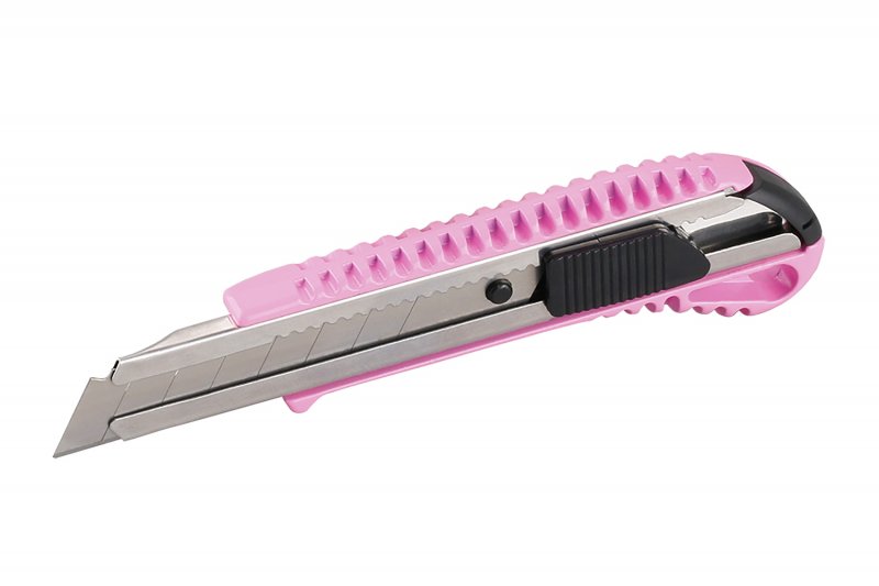 Hobbykniv 18 mm – pink kniv til præcisionsarbejde