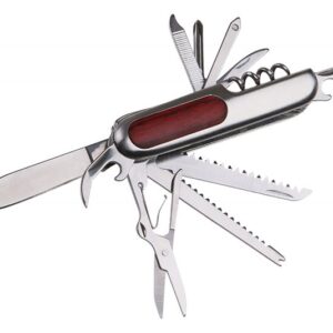 lommekniv INOX – multifunktionskniv med 11 funktioner