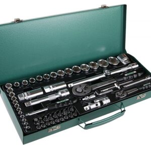 Fatningssæt 1/4"-1/2" 59 stk CrVa Profi