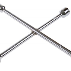 Hjulnøgle, kryds 17,19,22,13/16"