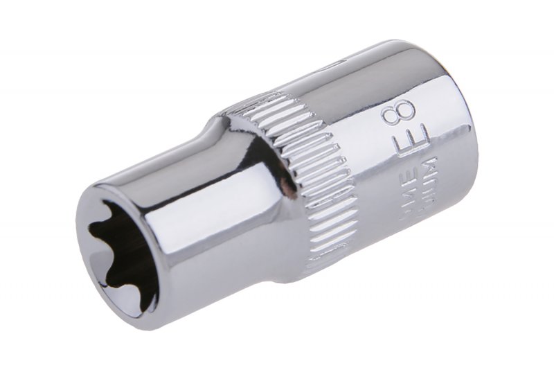 Topnøgle TORX 1/4" E8