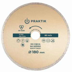 Diamantklinge - 115mm Vådt skær