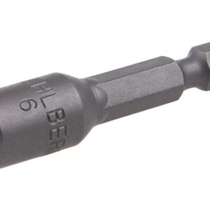 Adapter 1/4" 6 kant 6 mm