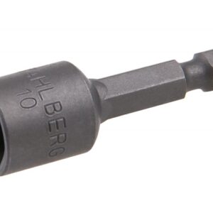 Adapter 1/4" 6 kant 10 mm