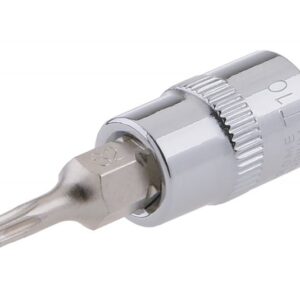 Topnøgle 1/4" TORX 10