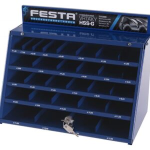 BOX med fuldslebne bor HSS-G W9