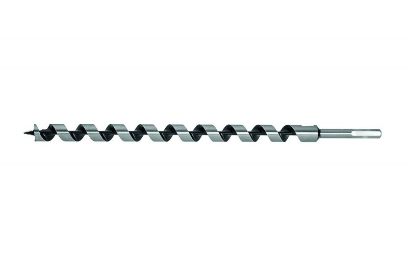 Træbor 12 × 450 mm – sneglebor (spiralbor)