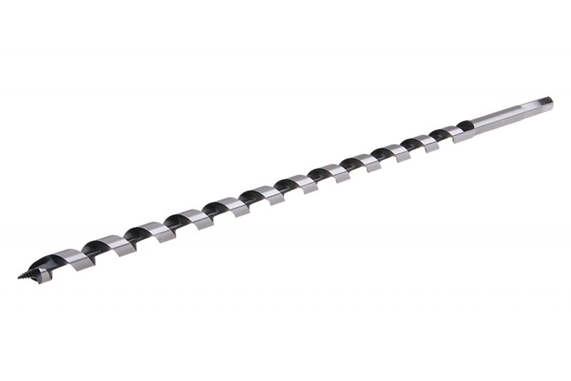 Træbor 14 × 450 mm – spiralbor (dobbeltspiral)