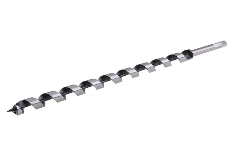 Træbor 20 × 450 mm – sneglebor (spiralbor)