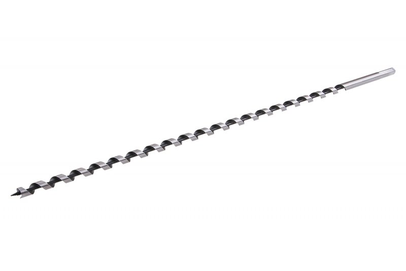 Træbor 12 × 600 mm – spiralbor (sneglebor)