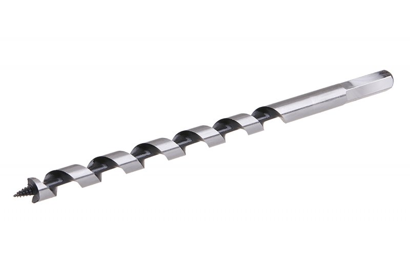 Træbor 12 × 230 mm – sneglebor (spiralbor)