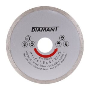 DIAMANT 115x22,2x2mm diamantskive fuld
