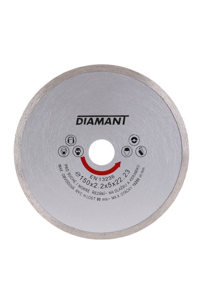 DIAMANT 150x22,2 diamantskive fuld