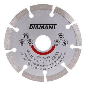 DIAMANT 110x22,2 diamantskive segmenteret
