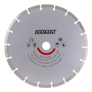 DIAMANT 230x22,2 diamantskive segmenteret