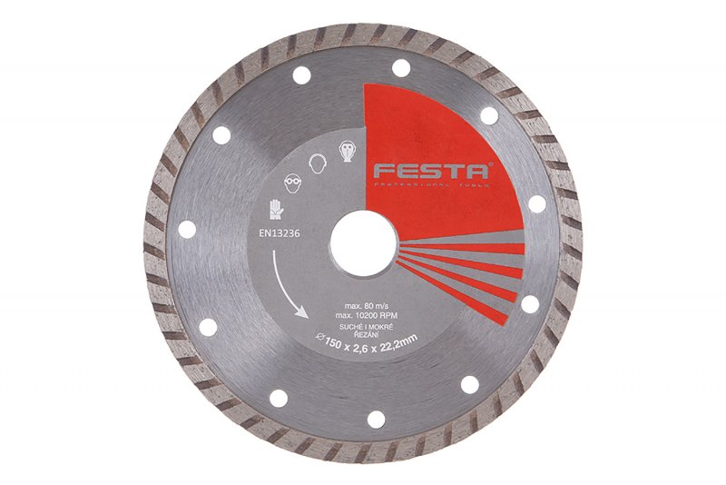 FESTA 150mm diamantklinge turbo