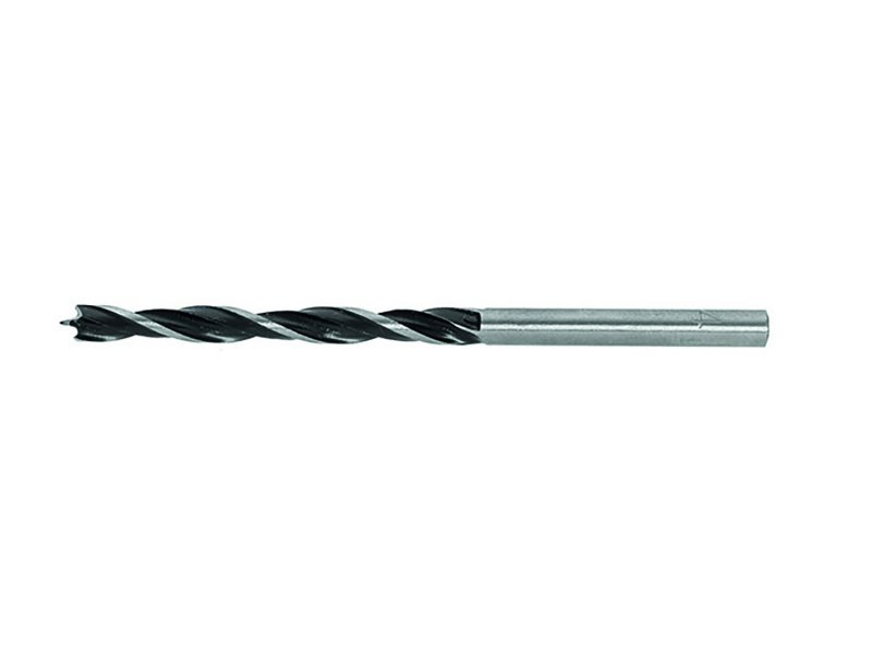 Træbor 16 × 600 mm – spiralbor (dobbeltspiral)