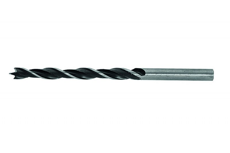 Træbor 16 × 600 mm – spiralbor (dobbeltspiral)