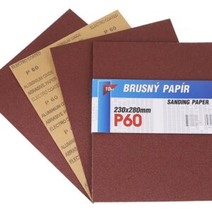 Slibepapir 230x280mm P60 10stk