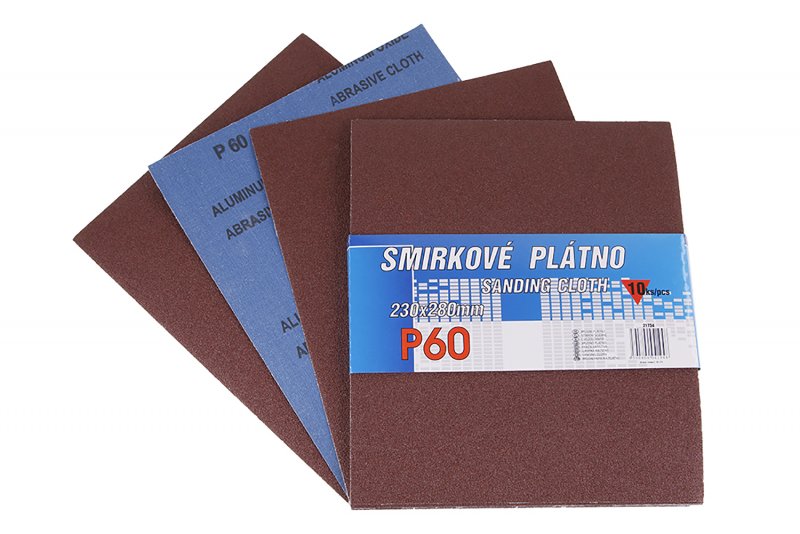 Slibeark 230x280mm P60 10stk