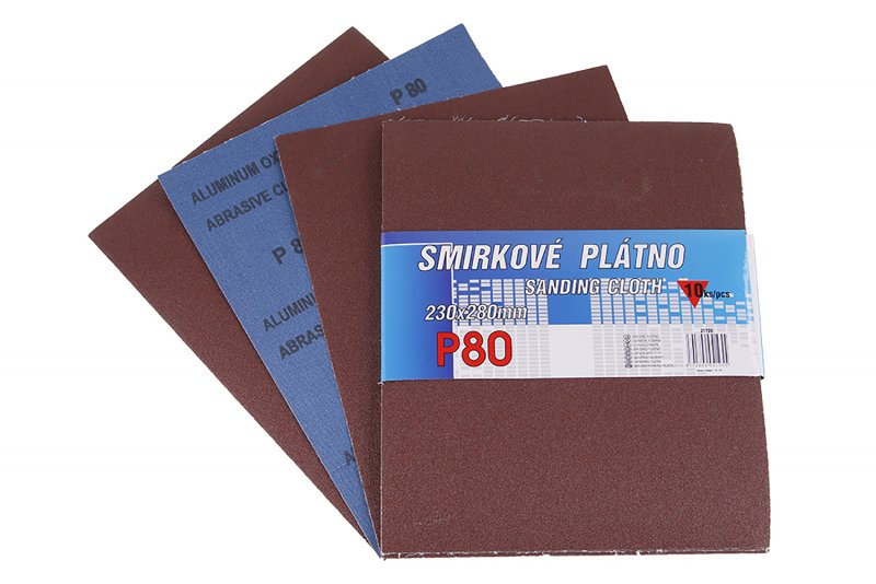 Slibeark 230x280mm P80 10stk