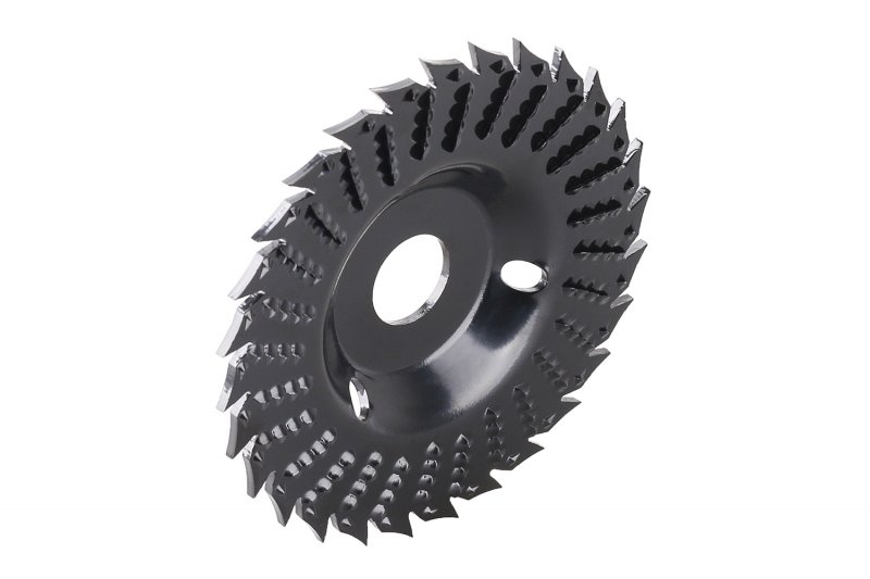 Rasp- og skærhjul 125 × 22,2 mm – træraspskive til vinkelsliber