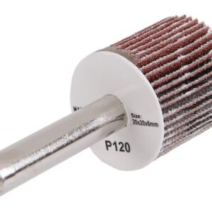 Slibende lamelskive 20x20x6mm,P120