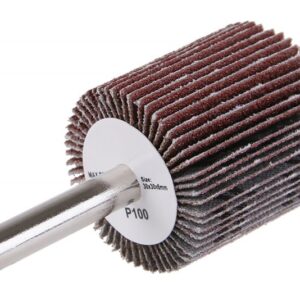 Slibende lamelskive 30x30x6mm,P100