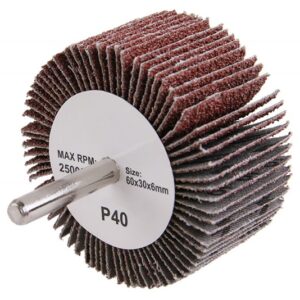 Slibende lamelskive 60x30x6mm,P40