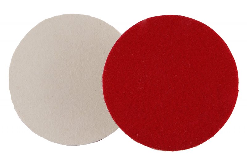 Polerskive 125 mm – velcro polerpude til vinkelsliber