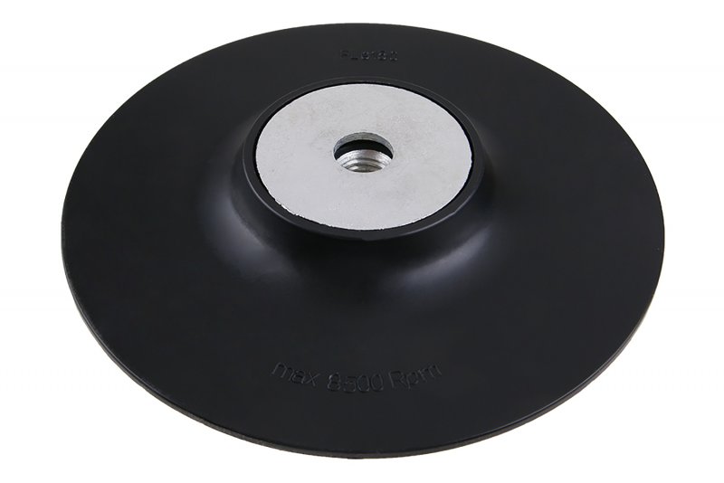 Bagplade til fiberskive 150mm