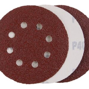 Rundt slibepapir 125mm/P40,Velcro