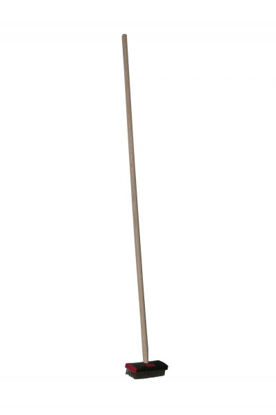 St.trådbørste 6x19 med skaft 140cm