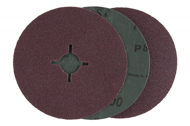 Fiberskive 125/80/3 stk