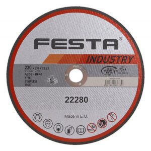 Skæreskive til metal 230 × 2,0 × 22,2 mm – INOX