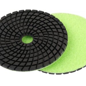 Diamant polerskive 100 mm – velcro P1500 til vådpolering
