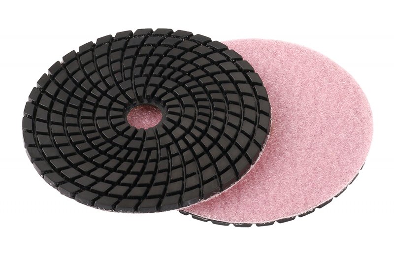 Diamant polerskive 100 mm – velcro P3000 til højglanspolering