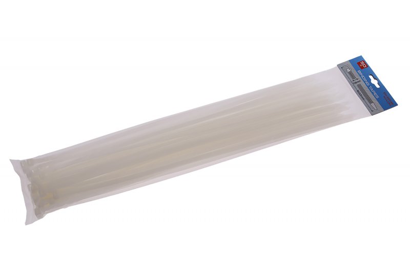 Kabelbindere 500x7,6mm 50 stk Hvid