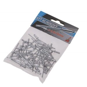 Aluminiumsnitter 4,0x10mm, 50 stk