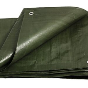 PE-presenning 8 × 12 m – 200 g/m², grøn