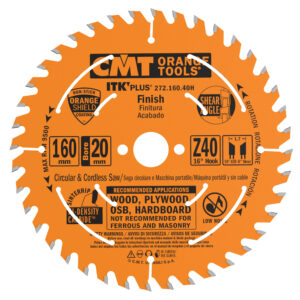 Rundsavsklinge - CMT Orange 160mm Z40